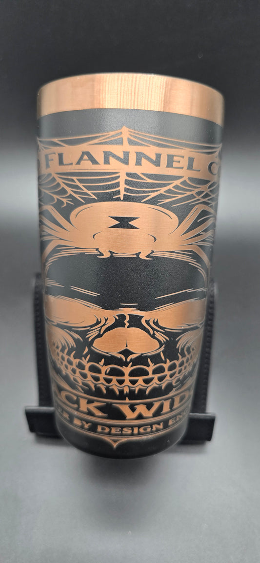 Black widow per order  10 oz bourbon tumblers
