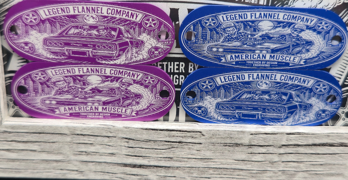 American Muscle hanger tags