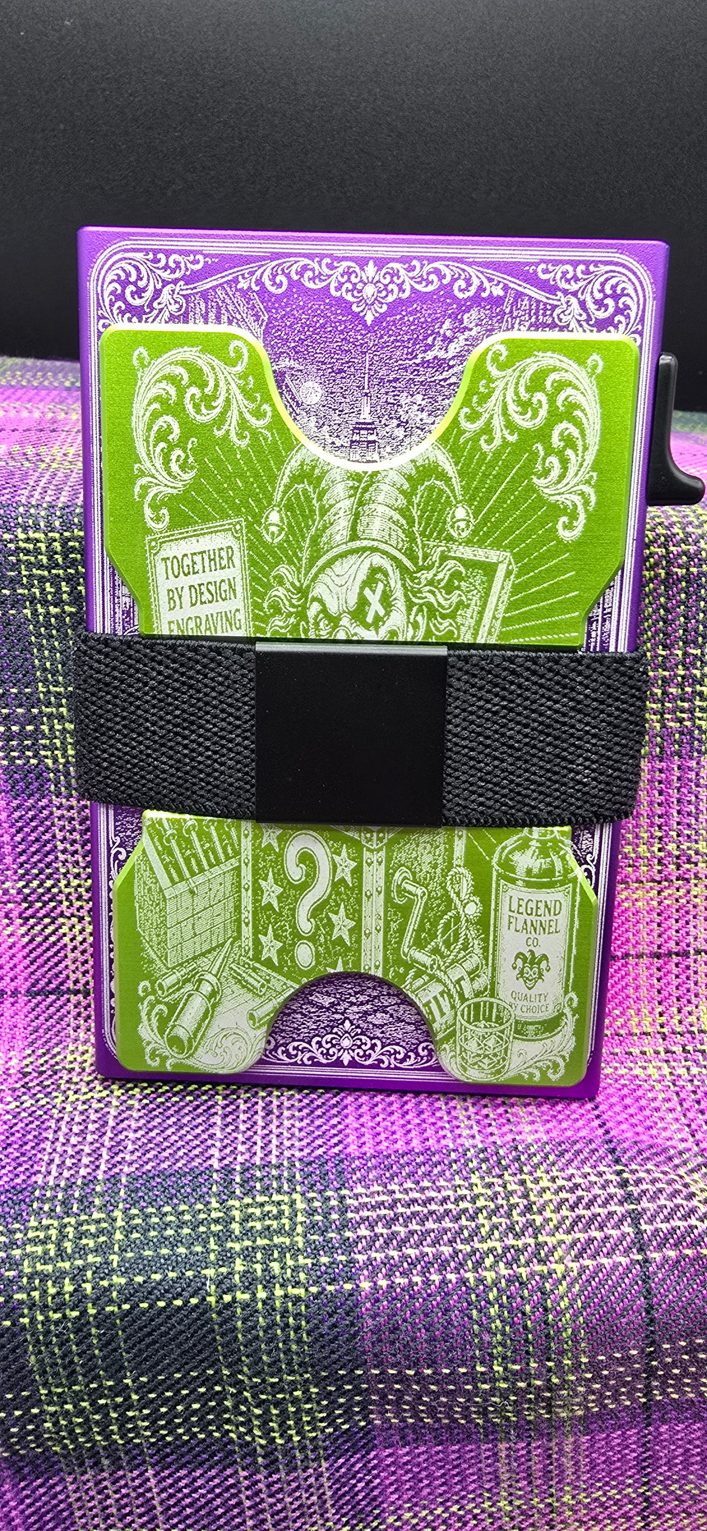 The Joker color match Madness wallet