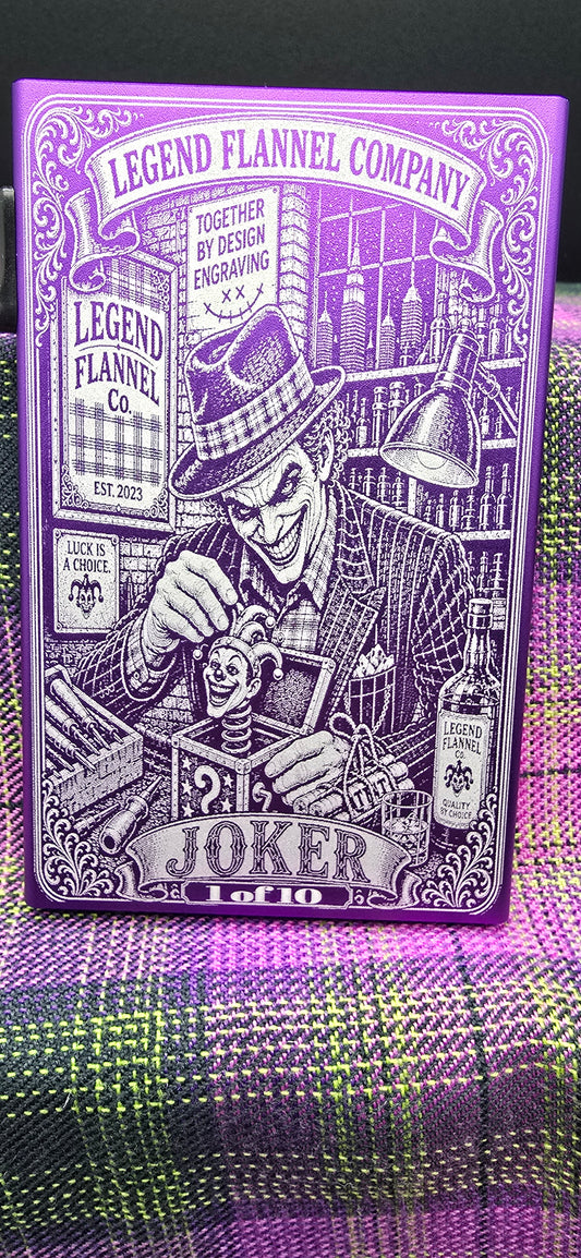 The Joker color match Madness wallet