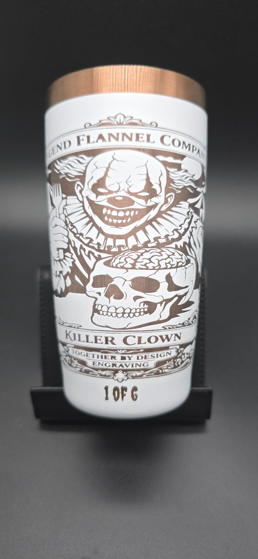 Killer clown Legend Flannel Company collaboration