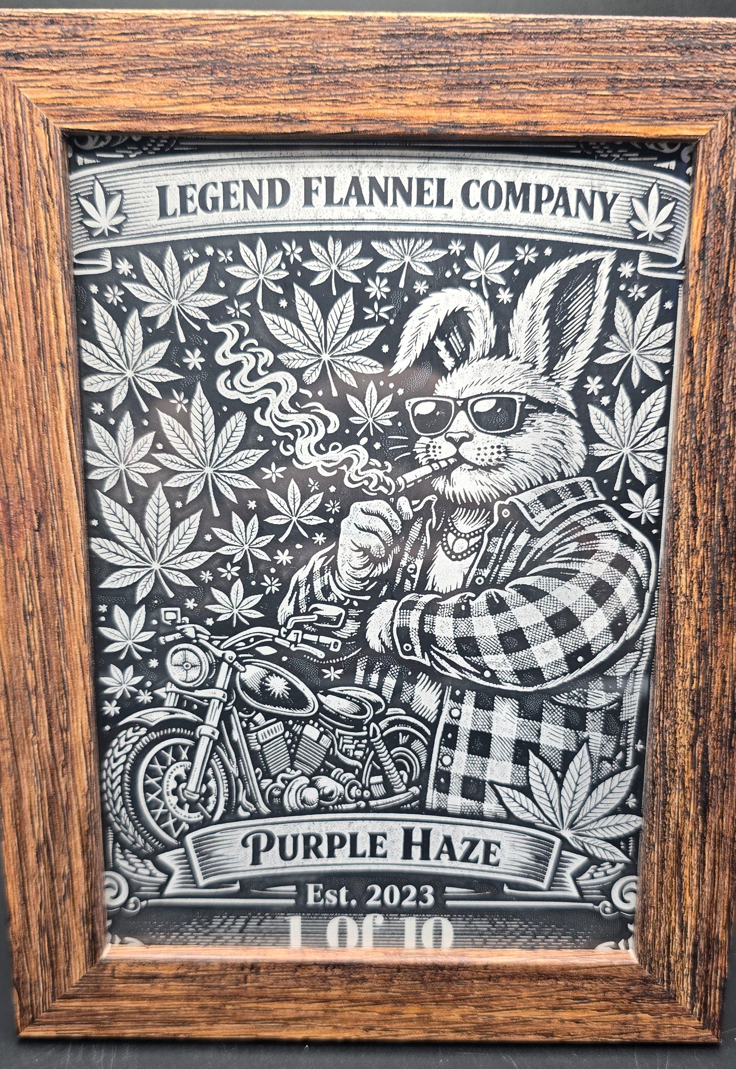 Purple haze 5x7 metal