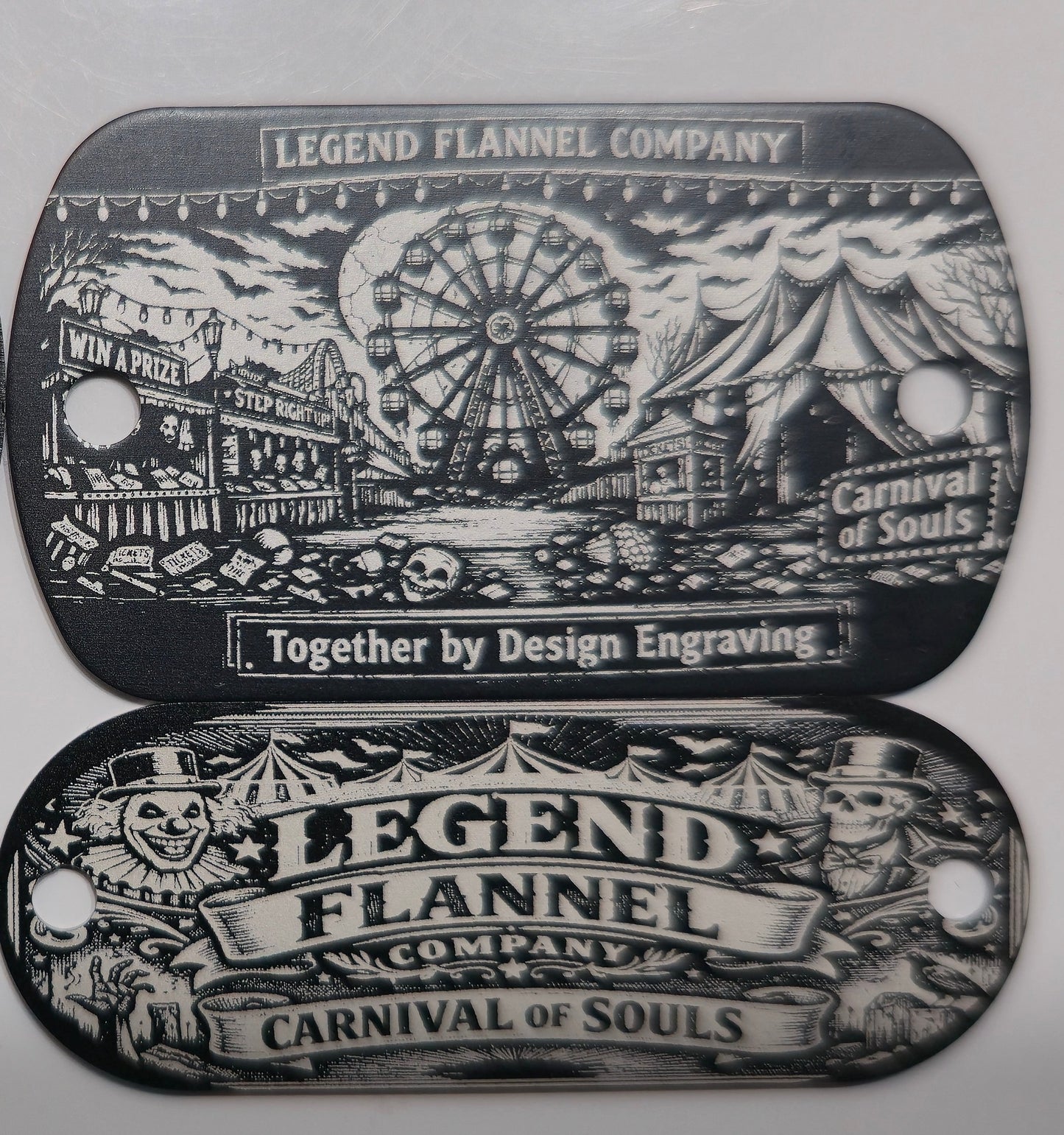 Carnival of souls hanger tag set