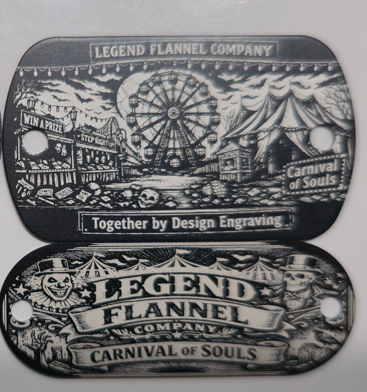 Carnival of souls hanger tag set