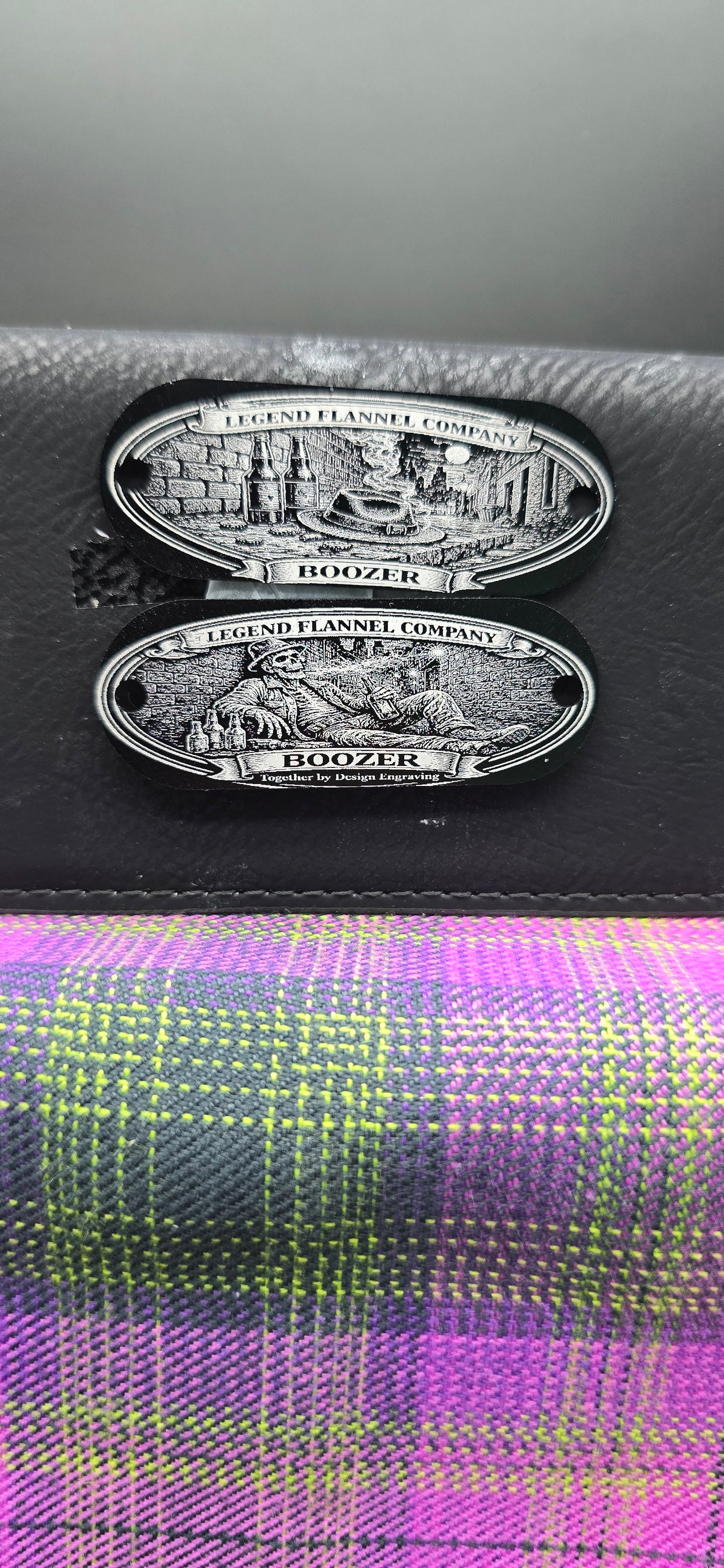Boozer hanger tags